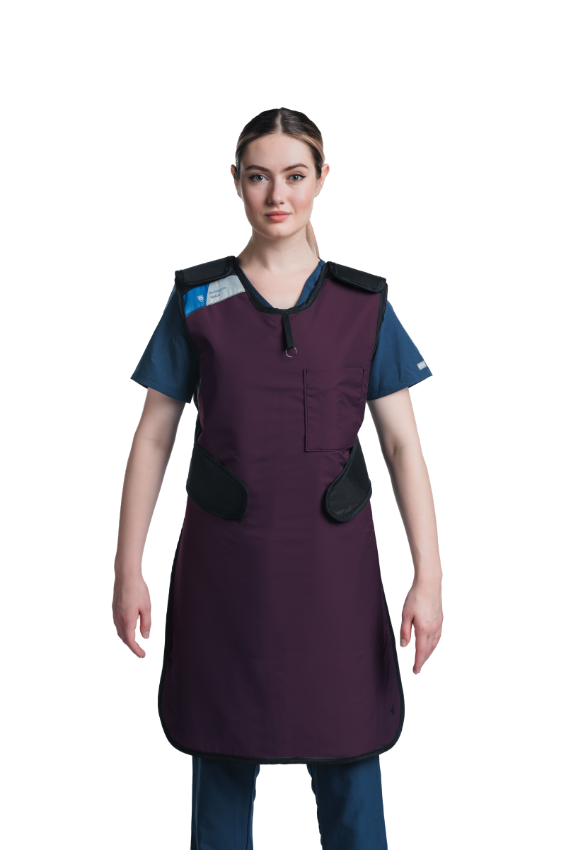 Enhanced - 601 - Frontal Apron with Hook & Loop Shoulder Closure 
