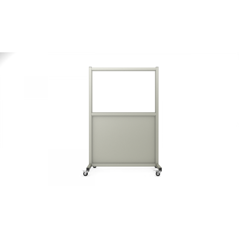 Mobile Leaded Barrier with 36”W x 24”H Window | 56-602