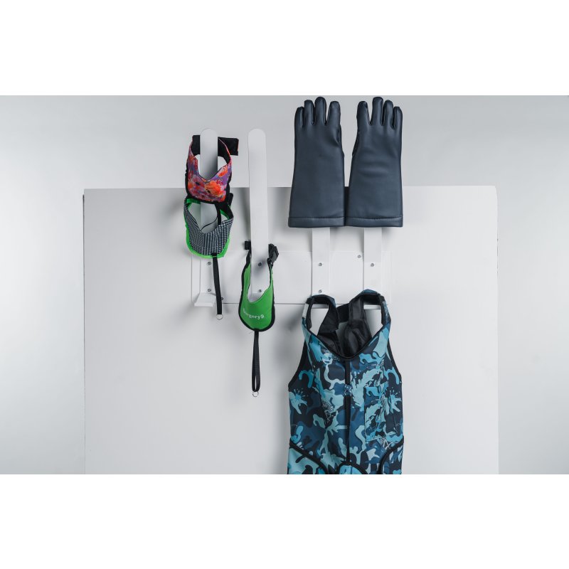 WR11 Wall Mounted Hook Rack
