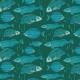 #1230 - Take The Bait - Dark Teal