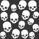 #4805 – Skulls White