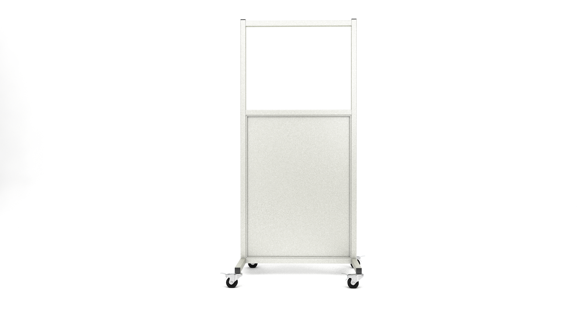 Mobile Leaded Barrier with 30”W x 24”H Window | 56-603-1380