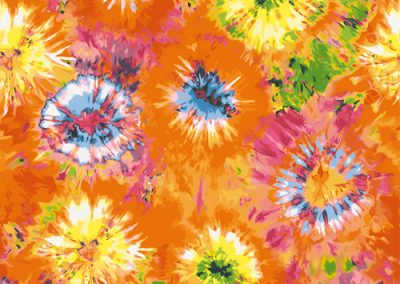 Fabrics - Fashion Patterns - 1263 New Tie Dye