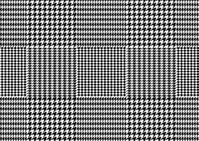 Fabrics - Fashion Patterns - 1276 Classic B&W Houndstooth