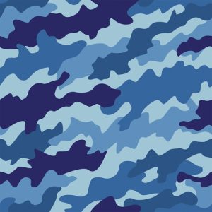 Fabrics - Fashion Patterns - 4526 Camo Blues
