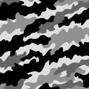 Fabrics - Fashion Patterns - 4850 Black and Gray Camo