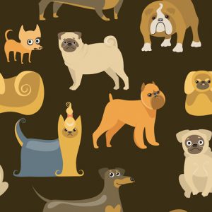 Fabrics - Fashion Patterns - 4940 Dogs