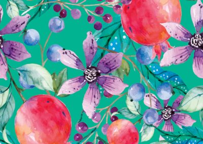 Fabrics - Fashion Patterns - 1213 Sangria Teal