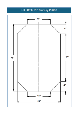 HILLROM 26" P8000 Series-0