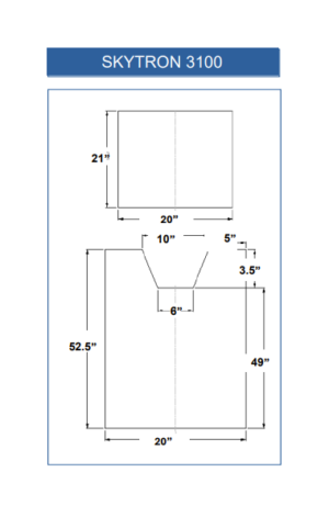 SKYTRON 3100 (2-Piece Table Pad Set)-0