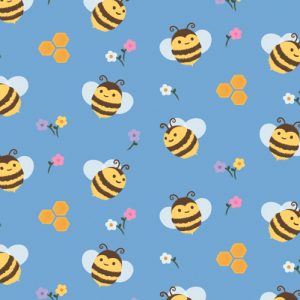 Fabrics - Fashion Patterns - 1301 Busy Bees