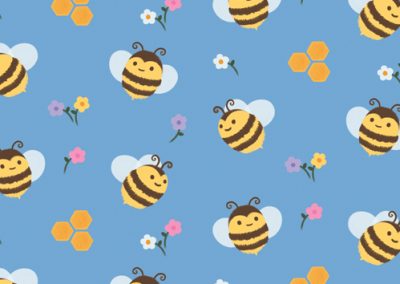 Fabrics - Fashion Patterns - 1301 Busy Bees