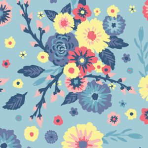 Fabrics - Fashion Patterns - 1303 Floral Majestic