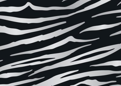 Fabrics - Fashion Patterns - 1306 Tiger Silver