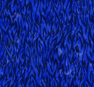 Fabrics - Fashion Patterns - 1308 Zebra Blue Blaze