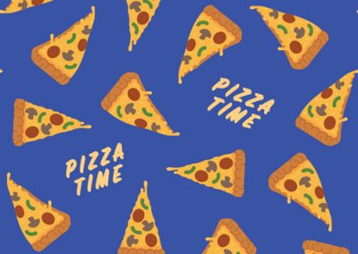 Fabrics - Fashion Patterns - 1311 Pizza Time