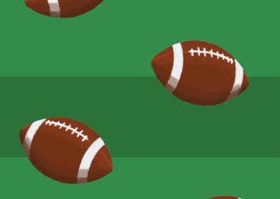 Fabrics - Fashion Patterns - 1312 Football