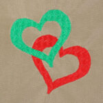 2 Overlapping Hearts +$57.00